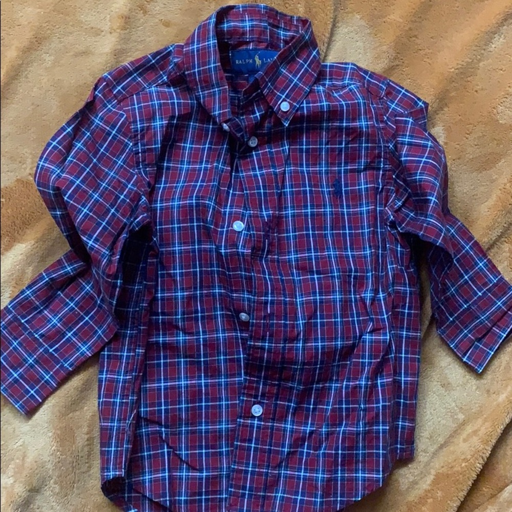Long sleeve plaid shirt